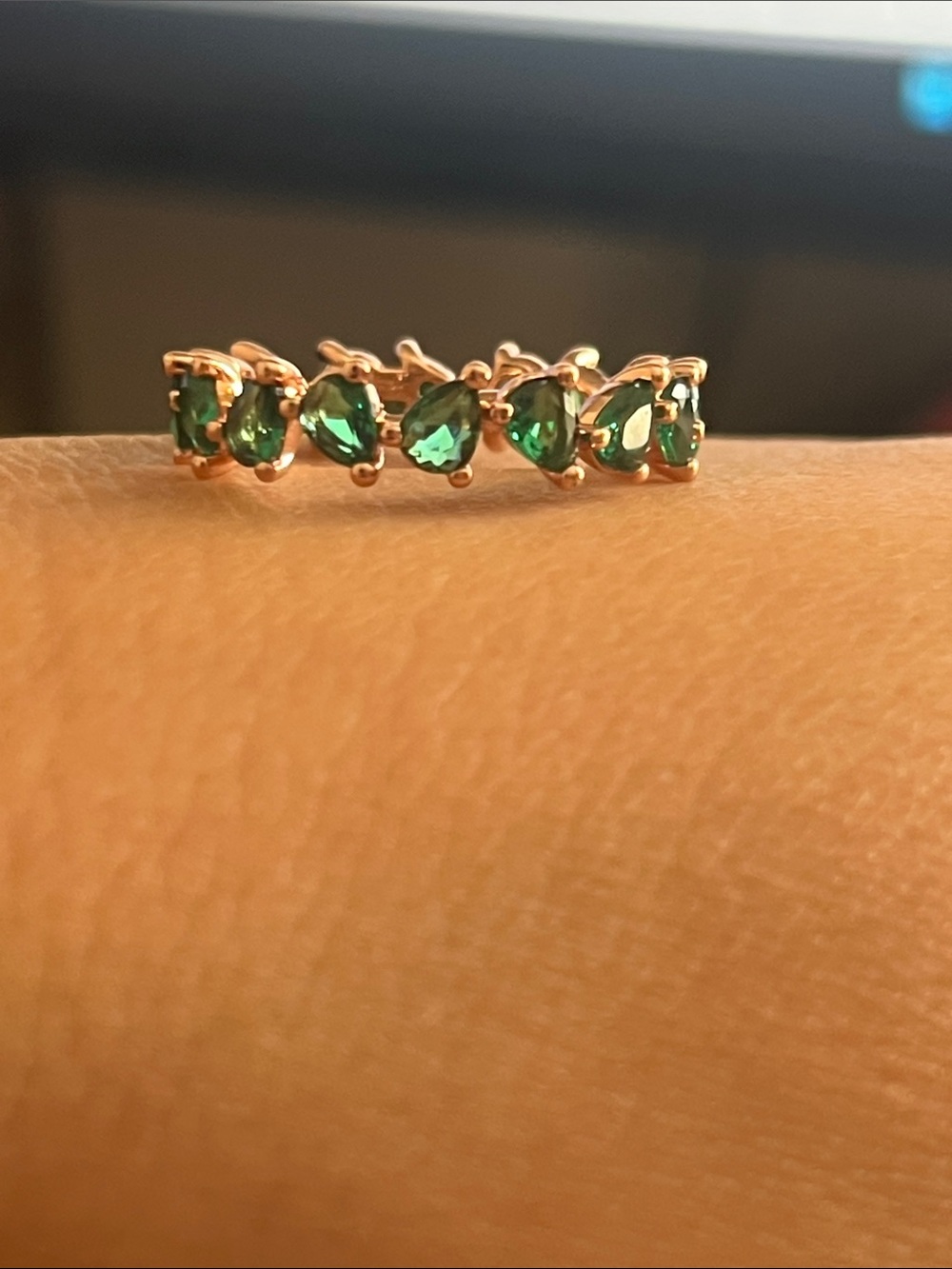 Bomb Party NWOT ‘Feeling Carefree’ Ring - Picture 3 of 3